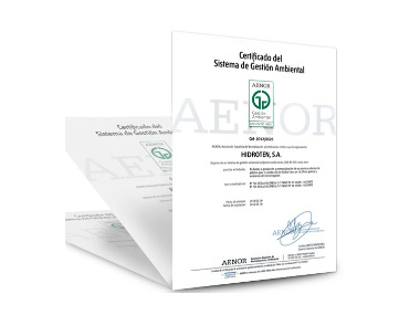 Obtenemos el certificado de AENOR ISO 14001, que valida el compromiso con la gestión ambiental.