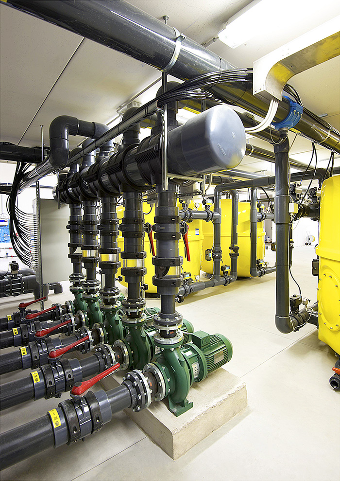 SISTEMA DE FILTRACIÓN. Camping Lido. Lazise, Italia