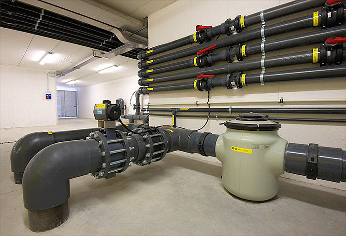 SISTEMA DE FILTRACIÓN. Camping Lido. Lazise, Italia