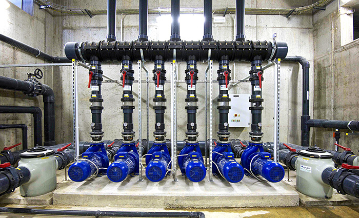 SISTEMA DE FILTRACIÓN. Terme di Guinone, Italia